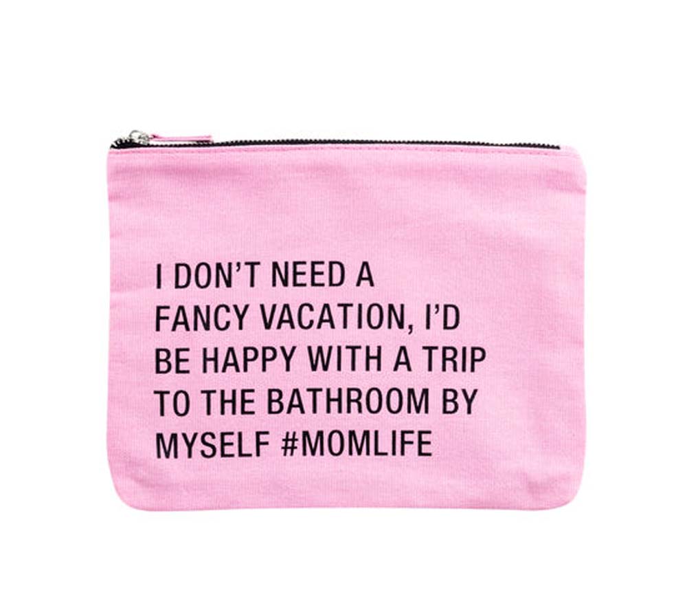 About Face Designs Vacation Cosmetic Bag