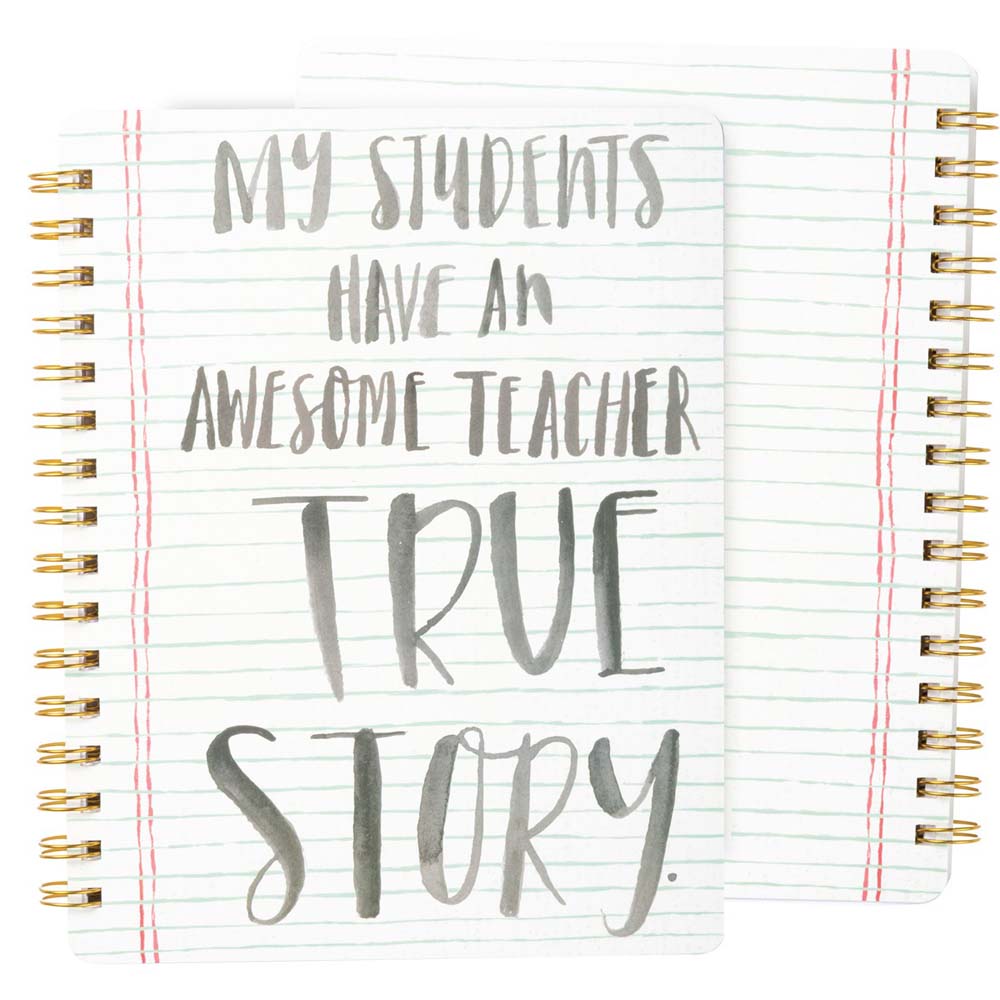 Primitives Spiral Notebook - Awesome Teacher True Story