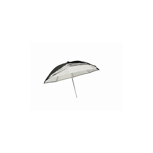 Promaster 36" Convertible 3-in-1 Umbrella - White/Silver/Black