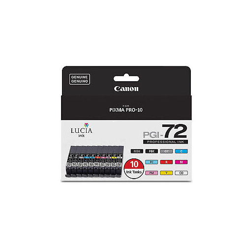 Canon PGI-72 10 Color Pack for PIXMA PRO-10