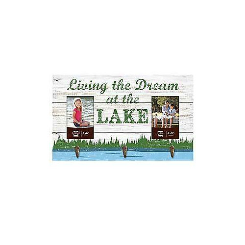 Prinz Lake Side Living The Dream Plaque Frame 18x11