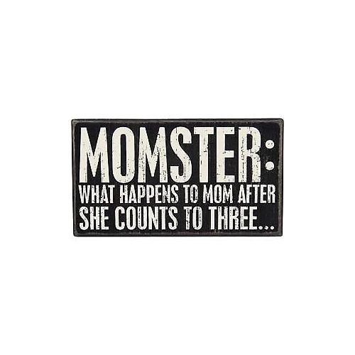 Primitives Momster Box Sign