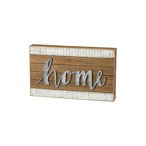 Primitives Slat Box Sign -Home