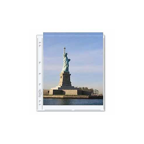 Print File 8.5X11 Print Preserver 25pk (Holds 2 Photos/Page)