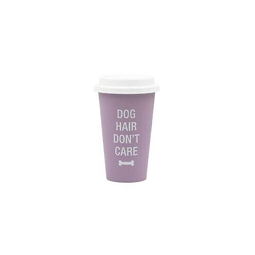 About Face Designs Dog Hair Don't Care Thermal Mug