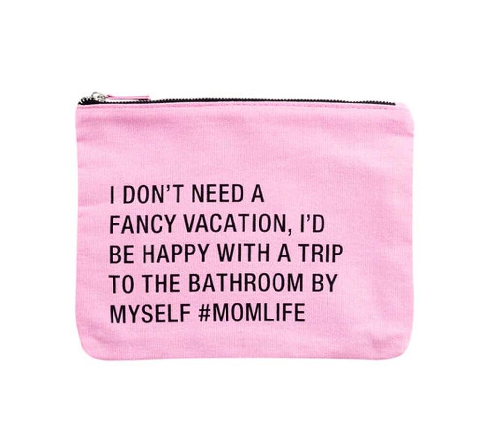 About Face Designs Vacation Cosmetic Bag