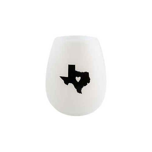 About Face Designs Texas Silicone Wine Glass