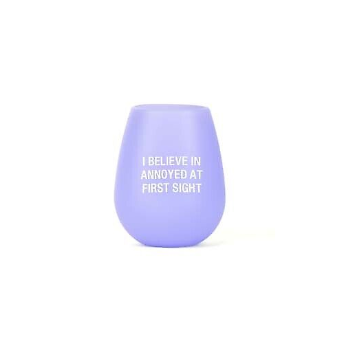 About Face Designs Annoyed Silicone Wine Glass