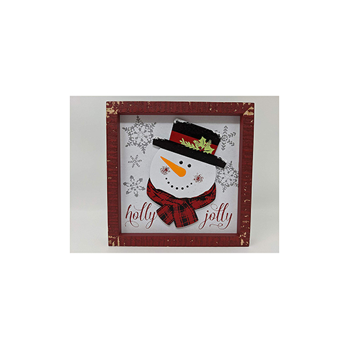 Malden Holly Jolly Snowman Sign (2019 Limited Edition)