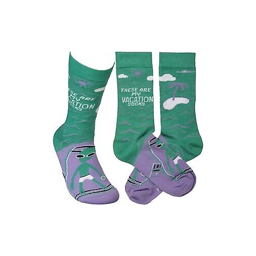 Primitives Socks - These Are My Vacation Socks