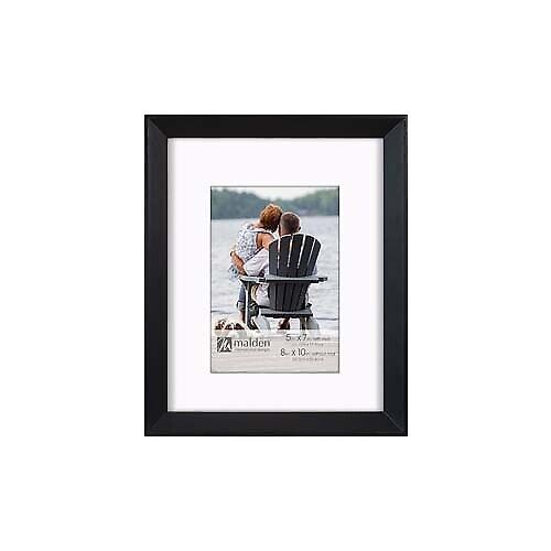 Malden 5x7/8x10 Black Wedge Frame