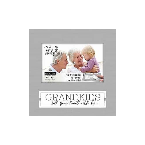Malden 4x6 Grandkids Fill Your Heart Flip-It