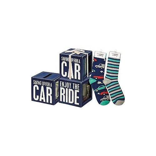 Primitives Bank & Socks Set - Saving Up For A Car