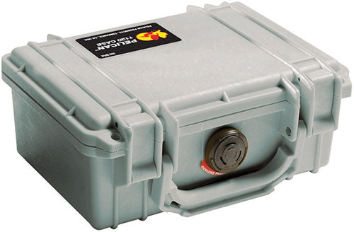 Pelican 1120 Case with Foam (Silver)