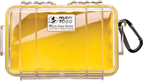 Pelican 1050 Micro Case (Clear Yellow)