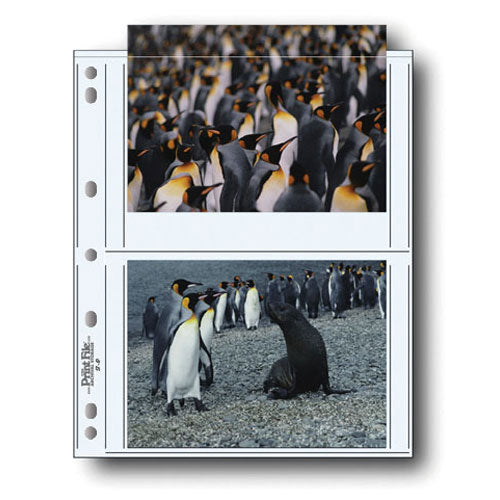 Print File 57-4P Archival Storage Page for 4 Prints (5x7 25 Pack)