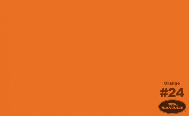 Savage Seamless Background Paper 53" x 12 yd Orange