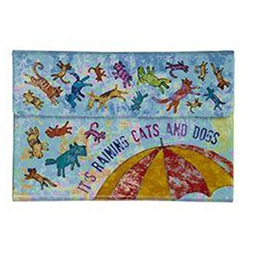 C.R. Gibson Sticky Note Set - It's Raining Cats and Dogs