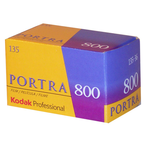 Kodak Professional Portra 800 135-36 Color Roll Film