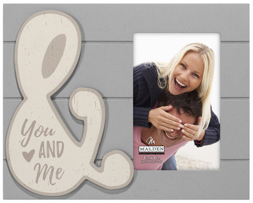 Malden 4x6 Wood Frame- You & Me Lofty Expressions