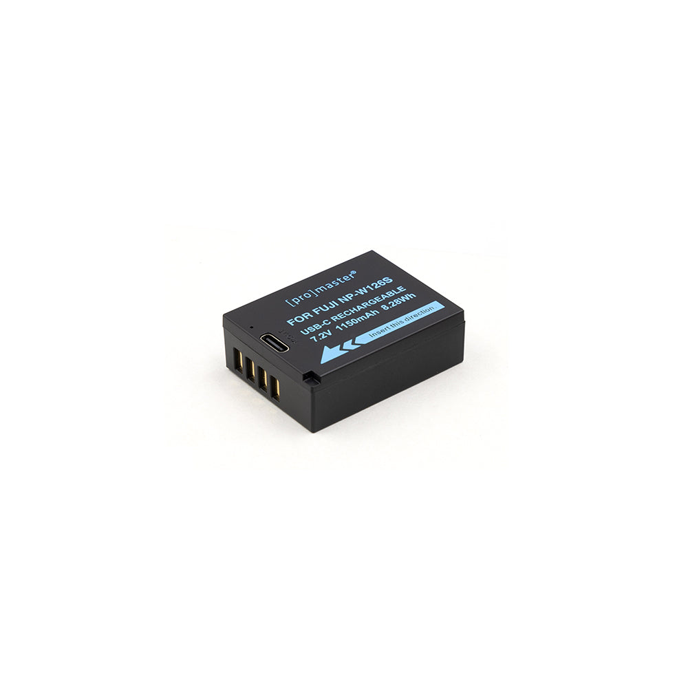 Promaster NP-W126s Battery with USB-C Charging (Fits Fujifilm)