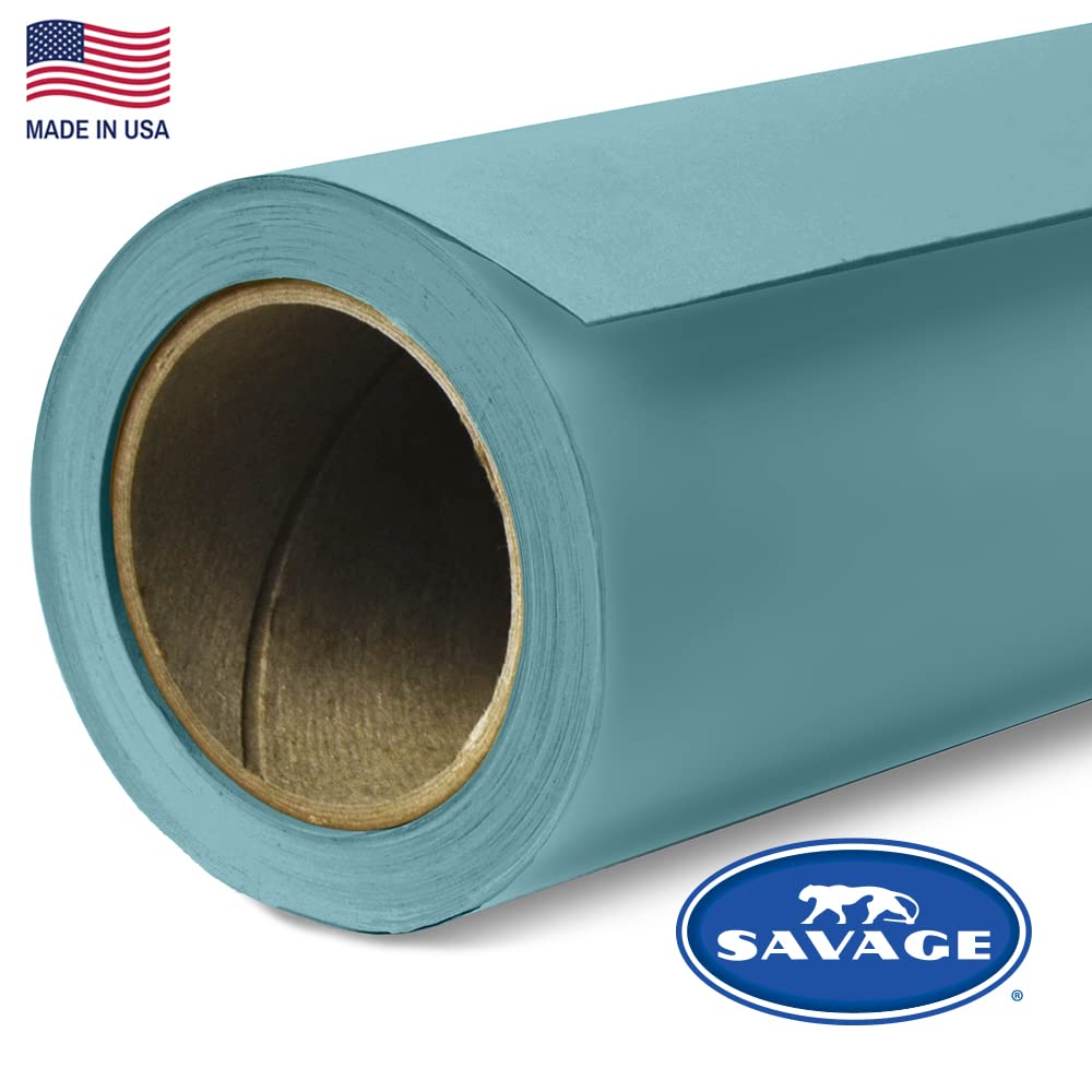 Savage Seamless Background Paper 26" x 12 yd Sky Blue