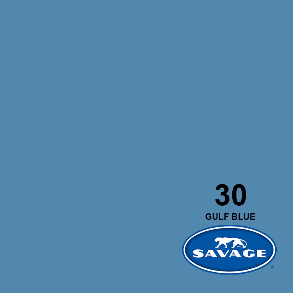 Savage Seamless Background Paper 26" x 12 yd Gulf Blue