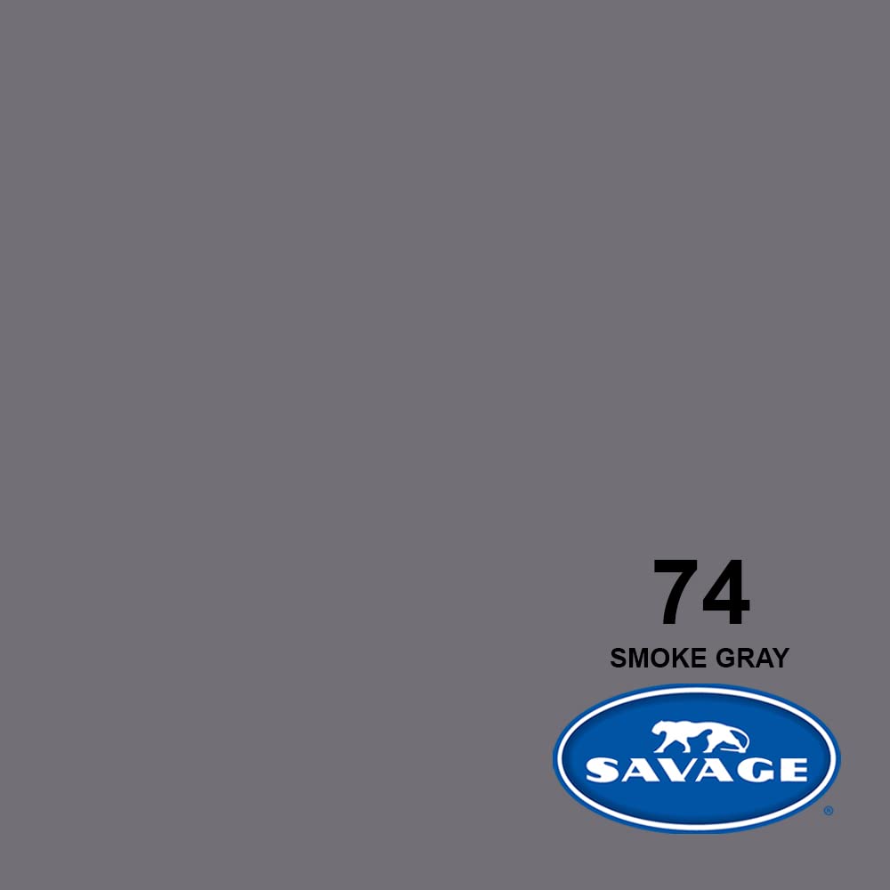 Savage Seamless Background Paper 26" x 12 yd Smoke Gray
