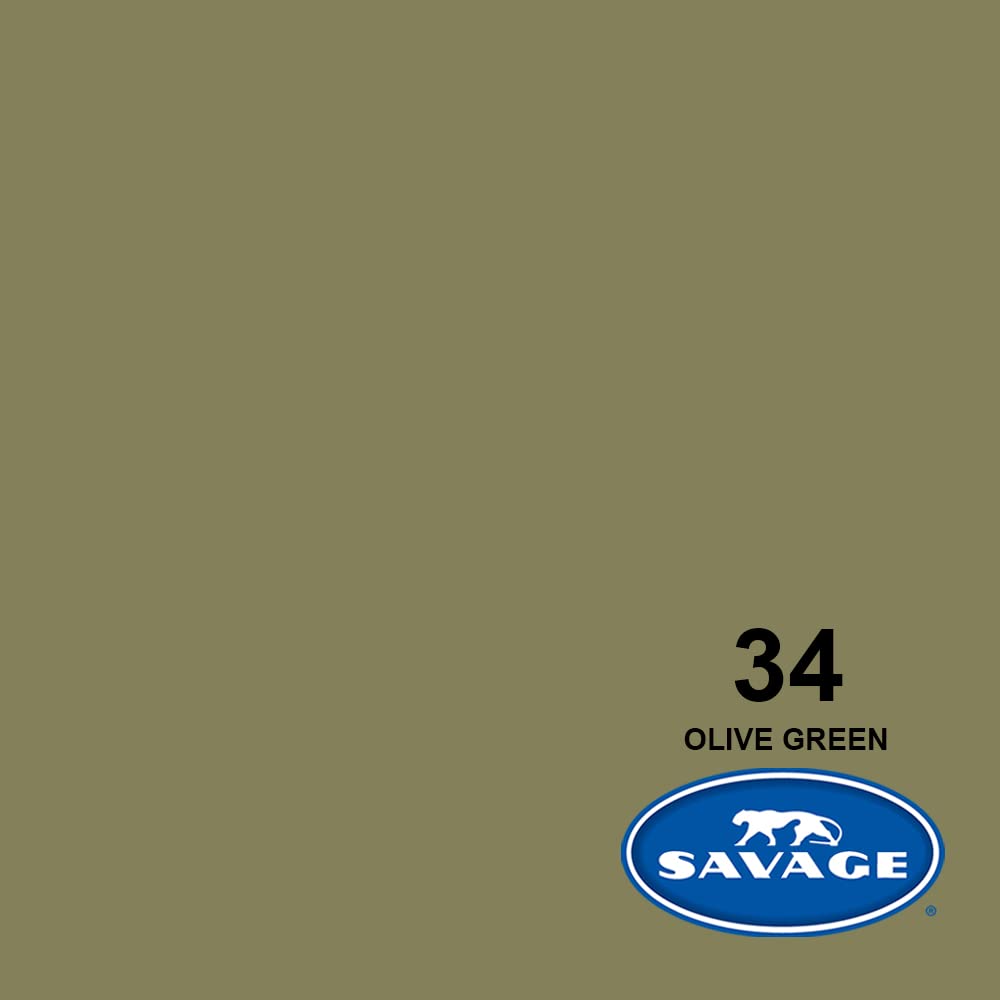 Savage Seamless Background Paper 26" x 12 yd Olive Green