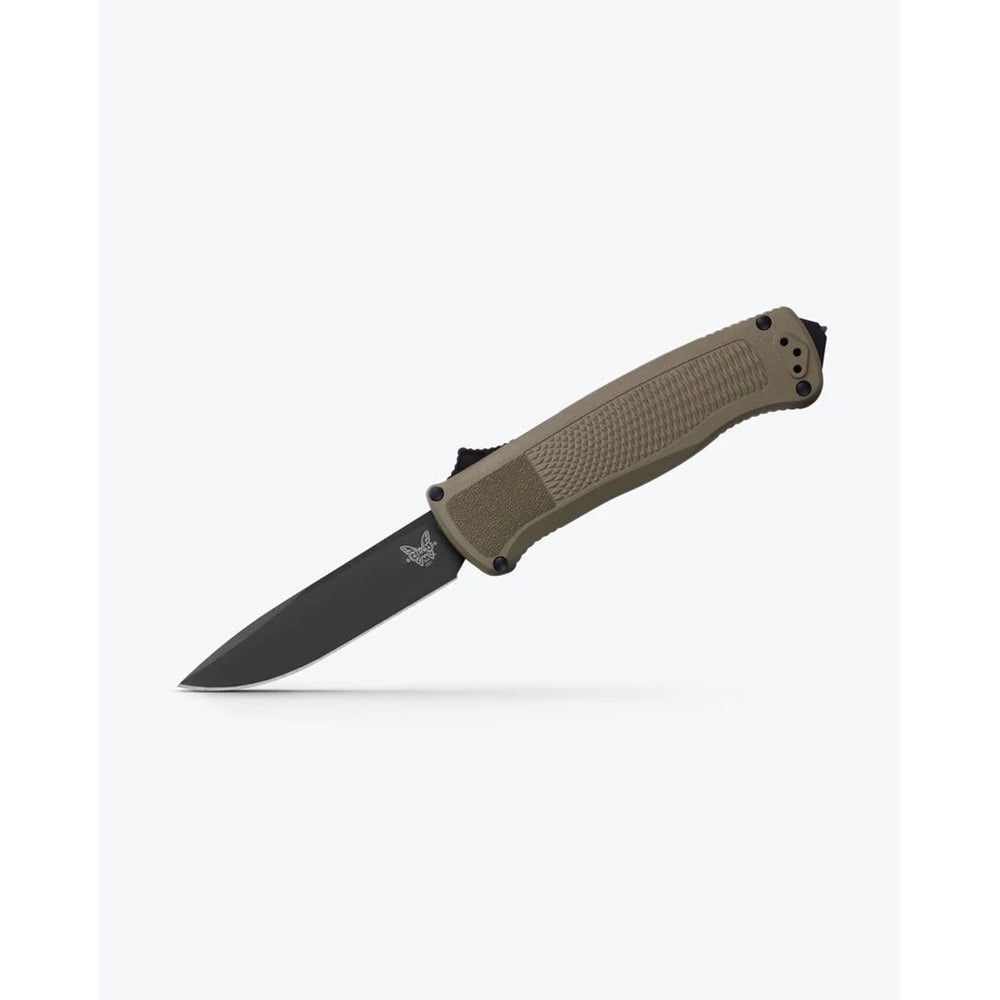Benchmade Shootout OTF Auto Ranger Green Grivory Plain Edge 5371BK-01
