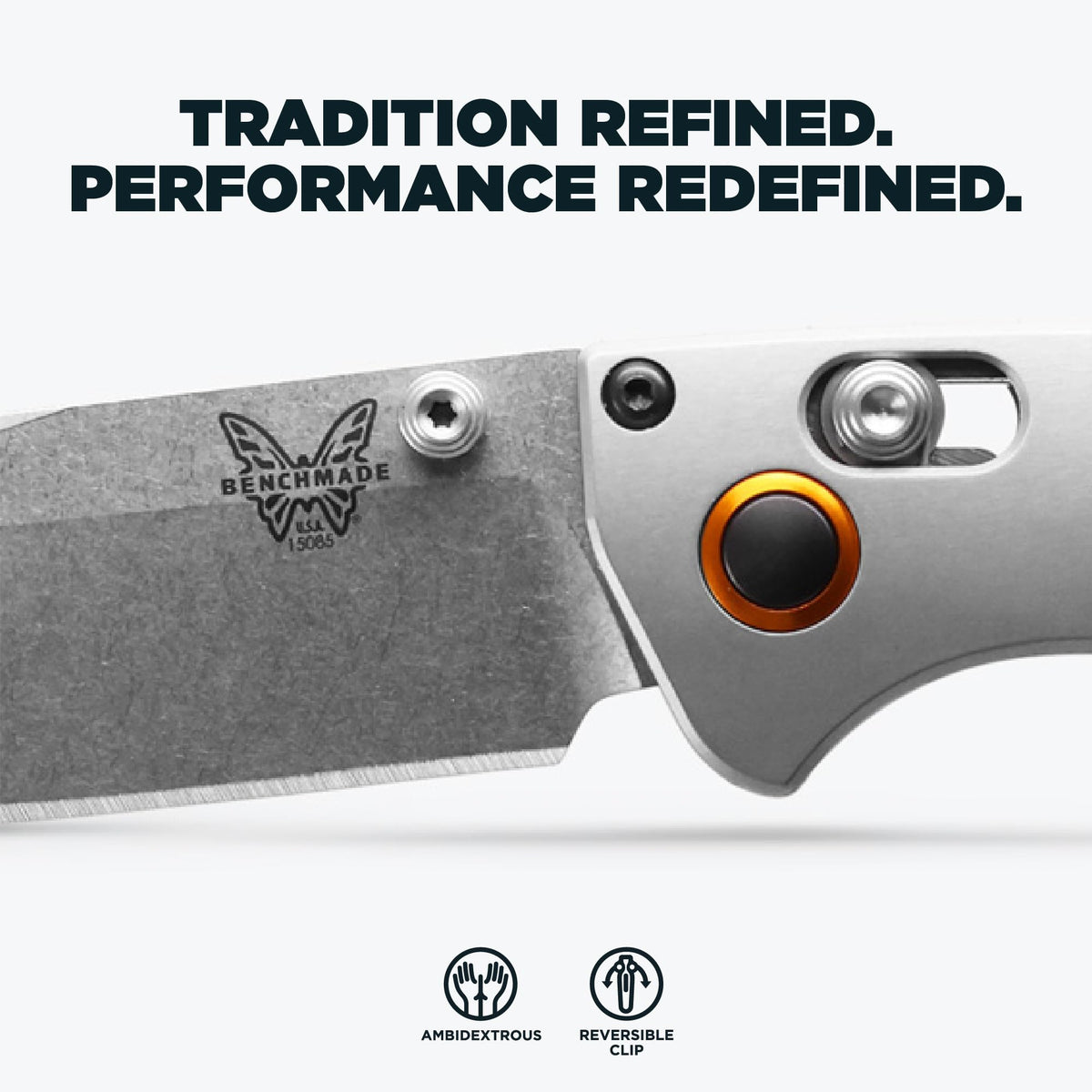 Benchmade Mini Crooked River Plain Edge Wood 15085-2