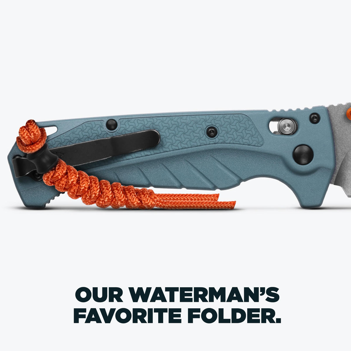Benchmade Adira Depth Blue Grivory Drop Point
