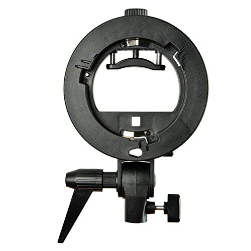 Godox S-Type Bowens Mount Flash Bracket with Softbox Kit (15.7 x 15.7")