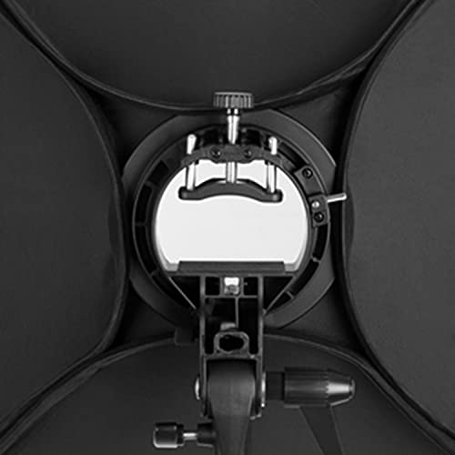 Godox S-Type Bowens Mount Flash Bracket with Softbox Kit (19.6 x 19.6")