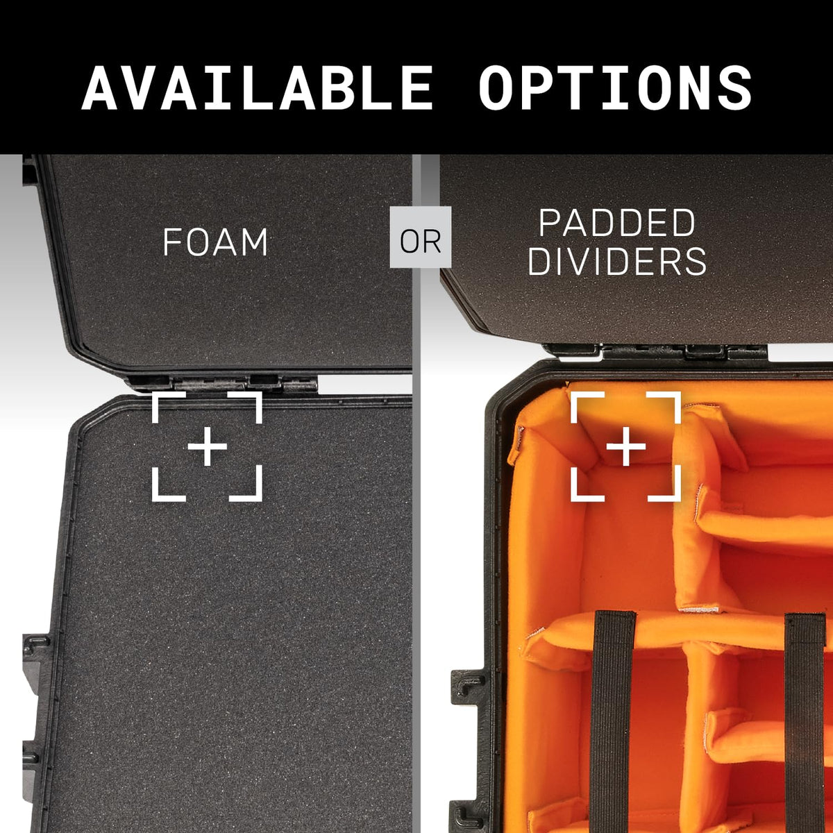 Pelican Vault V200 Medium Case with Dividers - Black