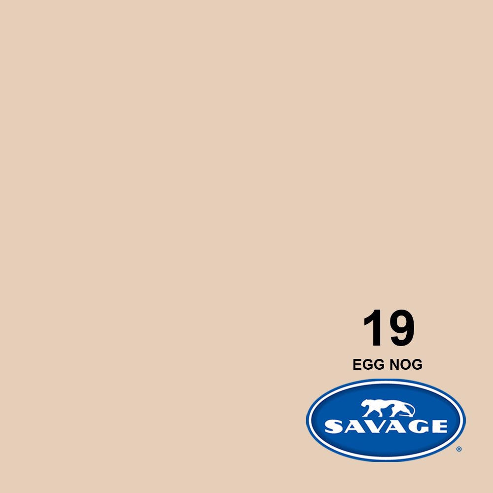 Savage Seamless Background Paper 26" x 12 yd Egg Nog