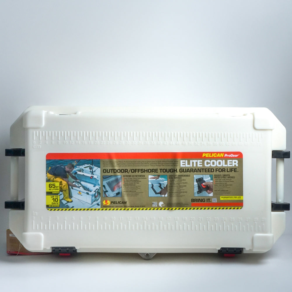 Pelican ProGear 65QT Elite Cooler (Special Edition Marine White)