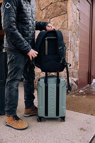 Pelican Aegis 22" Carry-On 4-Wheel Rolling Hybrid Duffel (Charcoal Sage)