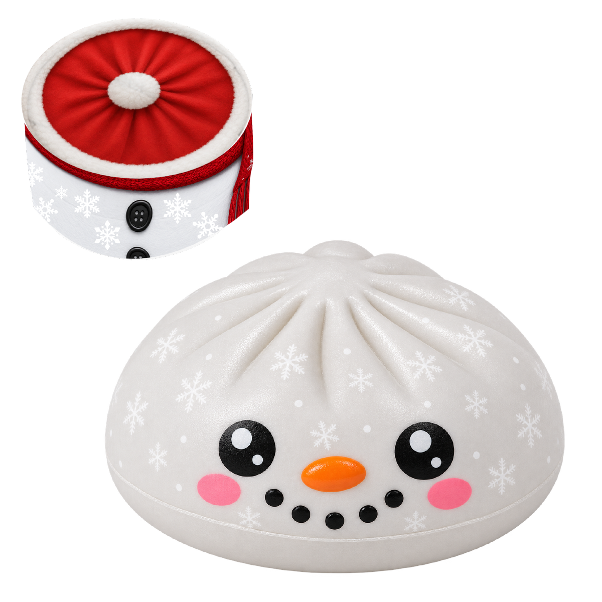 Fun Doh Christmas Slow-Rise Squishy Dumpling Toy