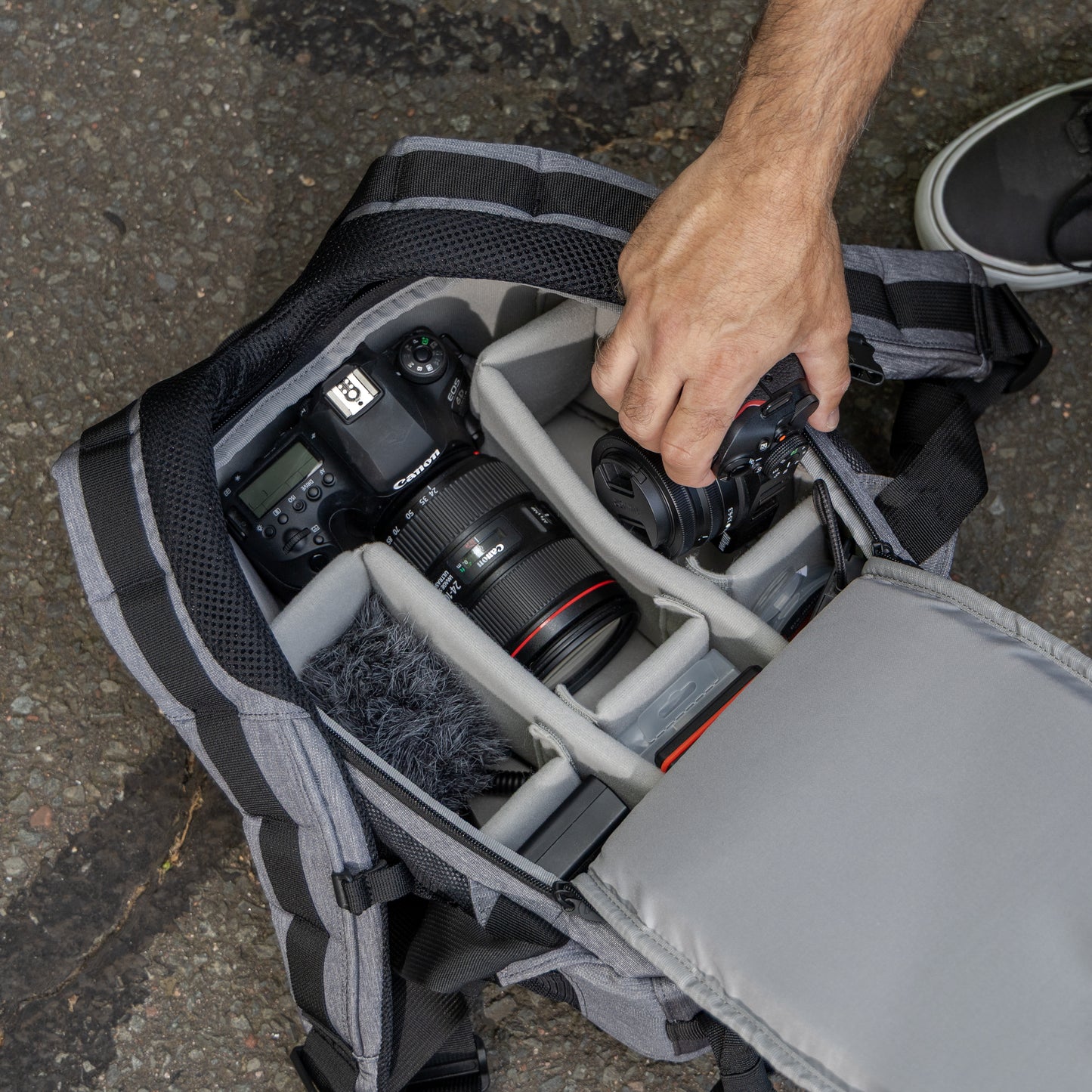 Impulse 2.0 Small Backpack (8.5 L Grey)