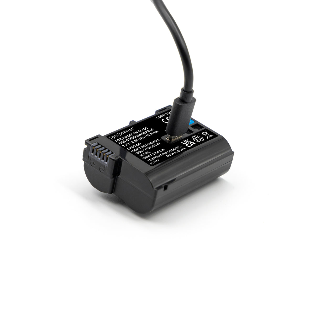 Promaster EN-EL15c Battery with USB-C Charging (fits Nikon Including Z8, Zf, & Z6III)