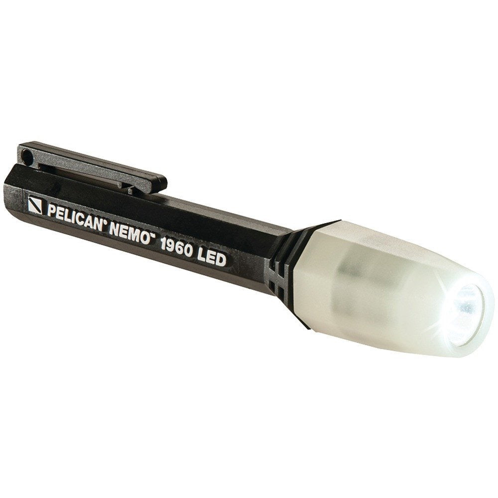 Pelican 1960N LED Nemo Mitylite Flashlight - Black with PL Shroud
