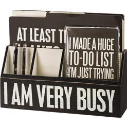 Primitives Desk Set - I Am Very Busy