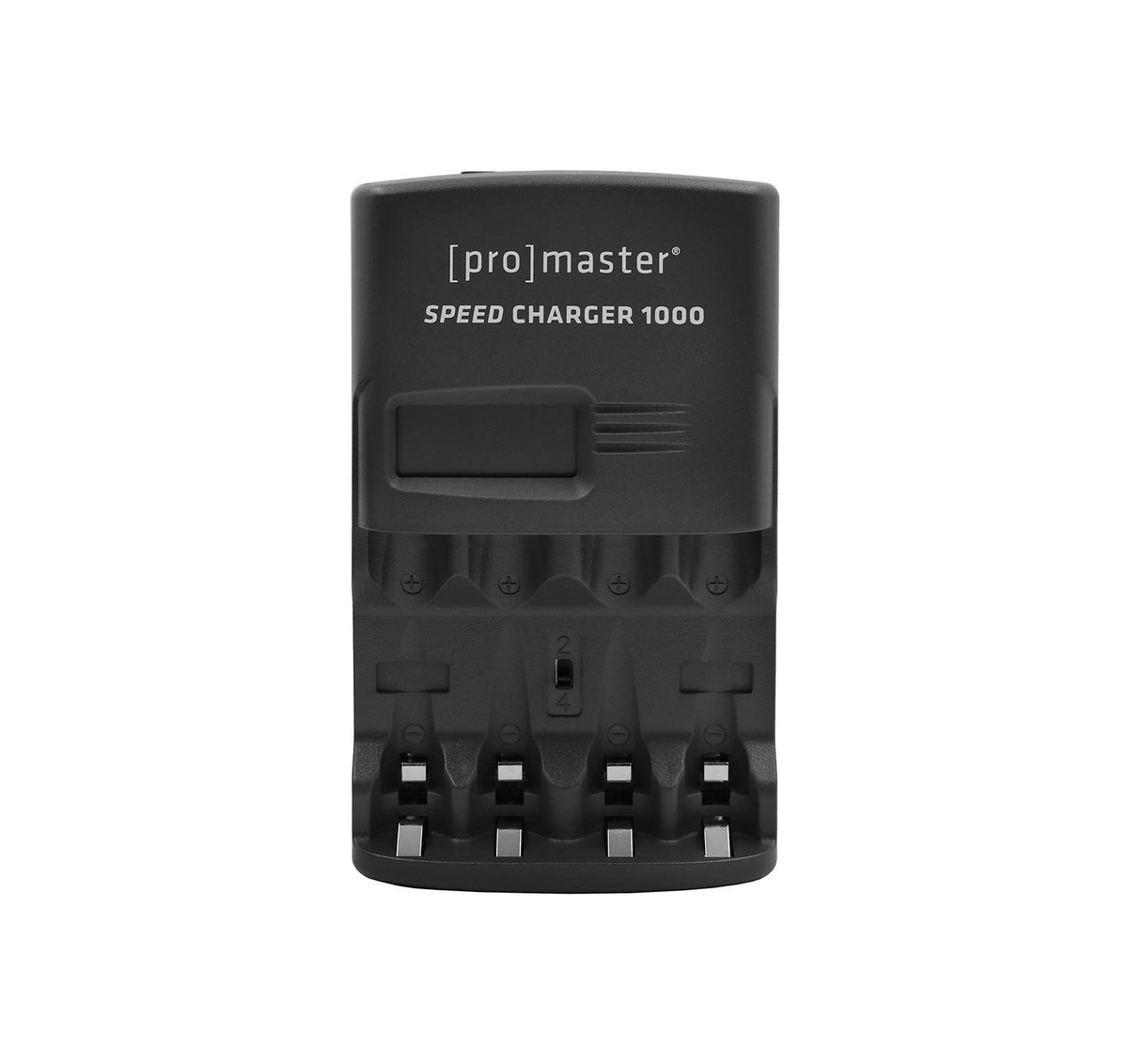 Promaster Speed Charger 1000 - AA NiMH (Includes 4 AA Cells)