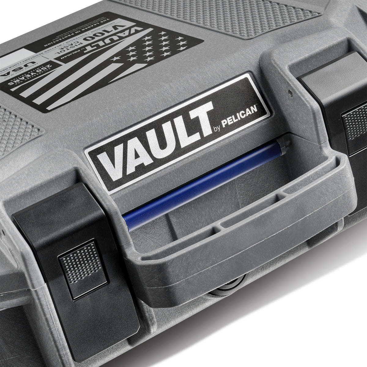 Pelican Vault Limited Edition Americana 250 V100 Small Pistol Case with Foam