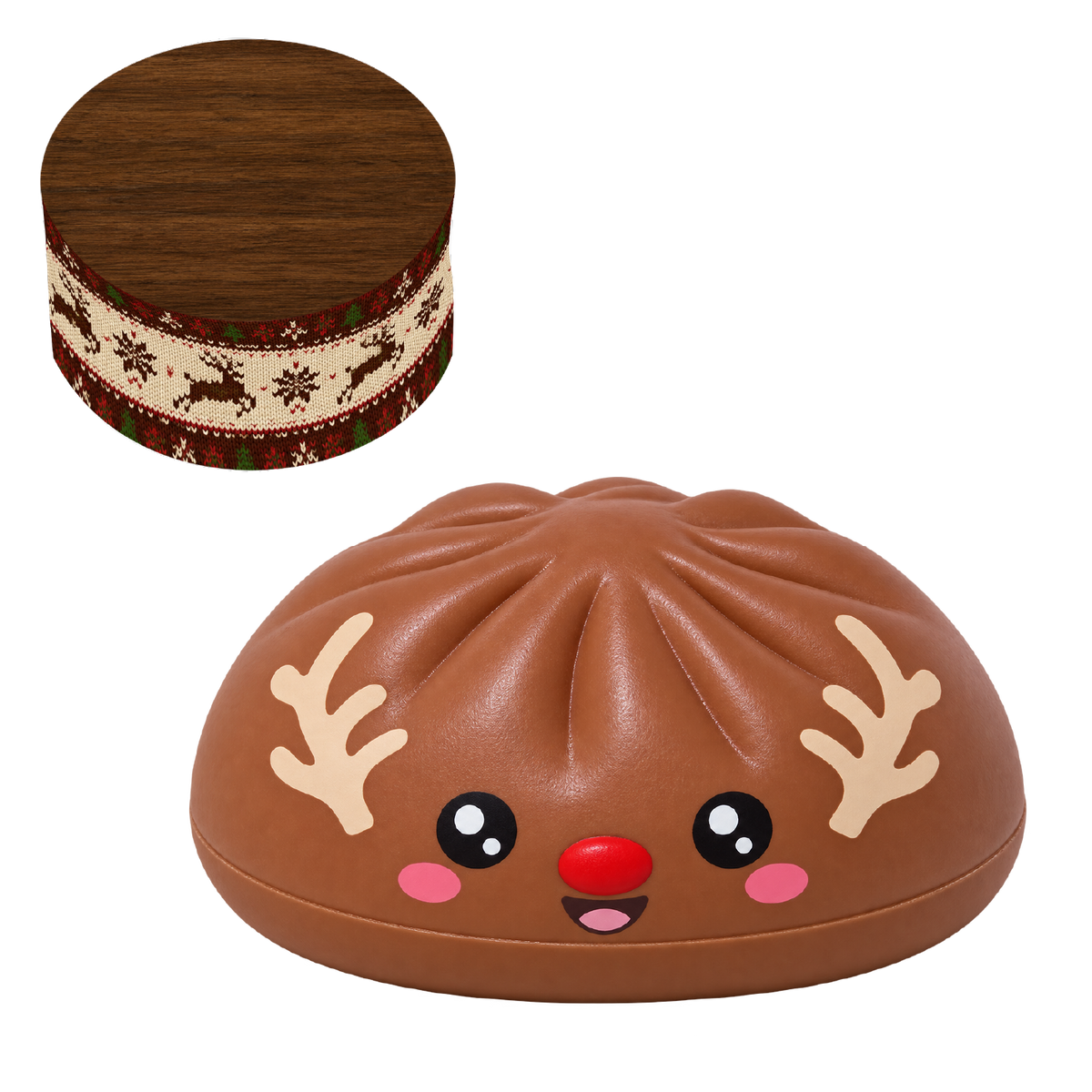 Fun Doh Christmas Slow-Rise Squishy Dumpling Toy
