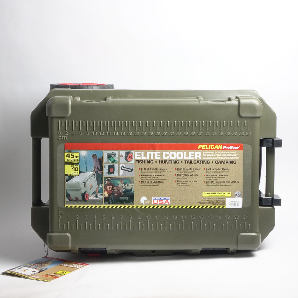 Pelican ProGear 45QT Wheeled Elite Cooler (Special Edition OD Green)