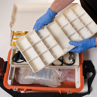 Pelican 1460EMS Case with EMS Organizer/Divider Set (Orange)