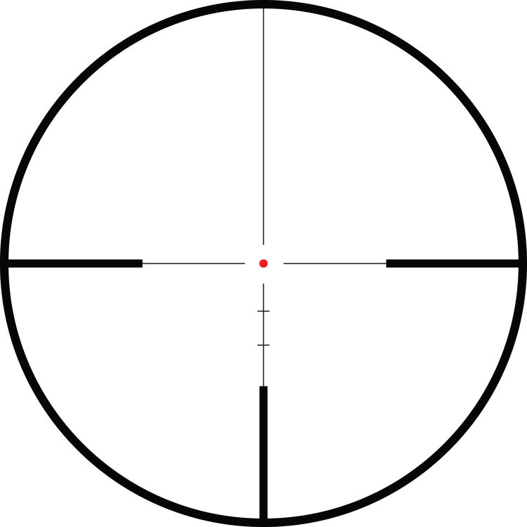 Hawke Optics 3-12x56 Endurance 30 WA Riflescope (LR Dot Illuminated Reticle, Matte Black)