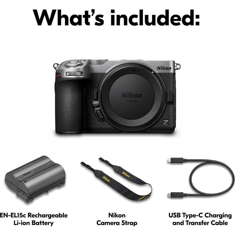 Nikon Z5 IIC Mirrorless Camera (Silver)